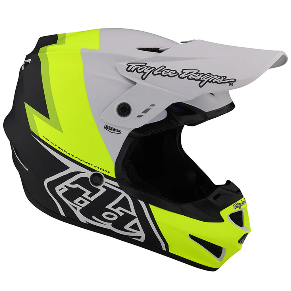 TLD - GP Volt Fog Grey/Yellow Helmet