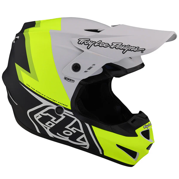 TLD - GP Volt Fog Grey/Yellow Helmet