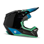 Fox - 2024 Youth V1 Ballast Black/Blue Helmet