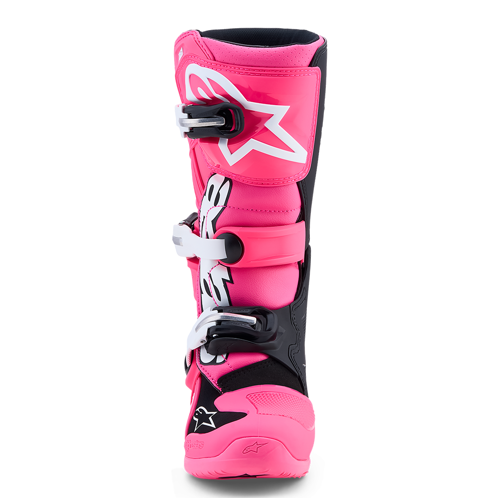 Alpinestars - Youth Tech 7S Pink/Black/White MX Boots