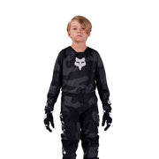 Fox - 2025 Youth 180 BNKR Black/Camo Jersey