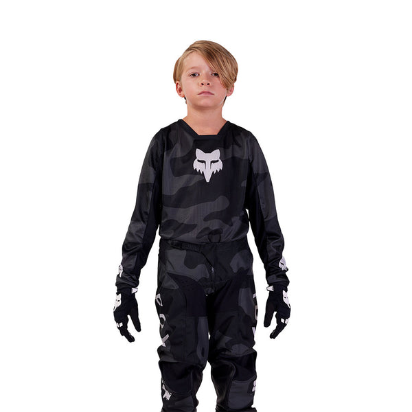Fox - 2026 Youth 180 Bnkr Black Camo Jersey