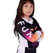 Fox - 2024 Youth 180 Flora Black/White Jersey