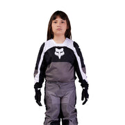 Fox - 2024 Youth 180 Nitro Black/Grey/White Jersey