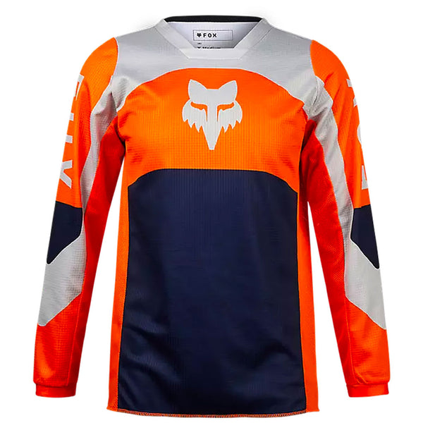 Fox - 2024 Youth 180 Nitro Orange/Black Jersey