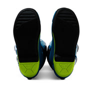 Fox - Youth Comp Blue/Yellow MX Boots