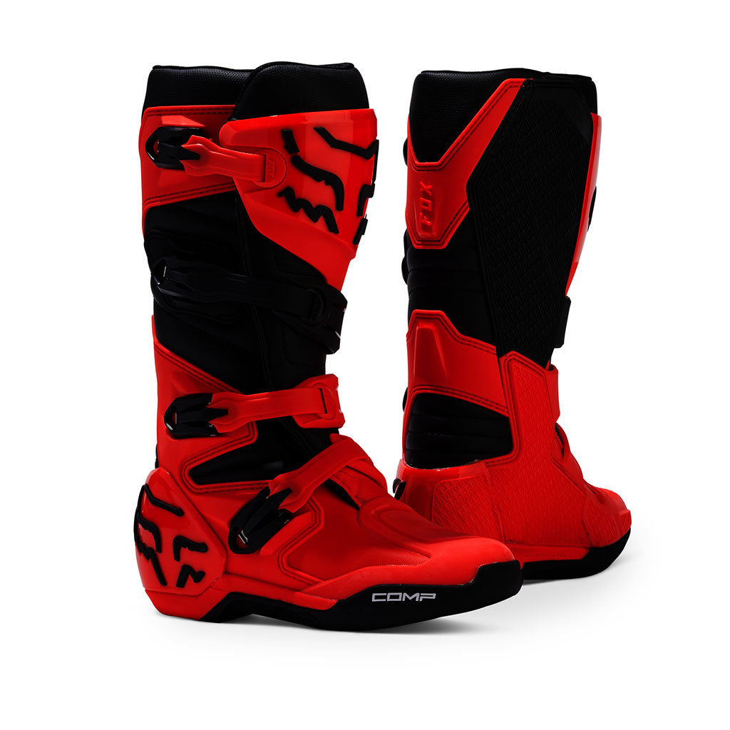 Fox - 2025 Youth Comp Flo Red MX Boots