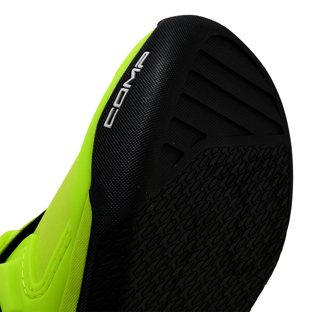 Fox - 2024 Youth Comp Flo Yellow MX Boots - AMA Warehouse