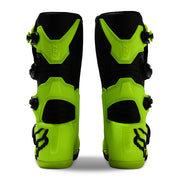 Fox - 2025 Youth Comp Flo Yellow MX Boots