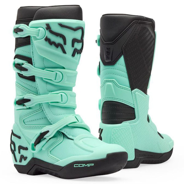 Fox - 2026 Youth Comp Teal Boots