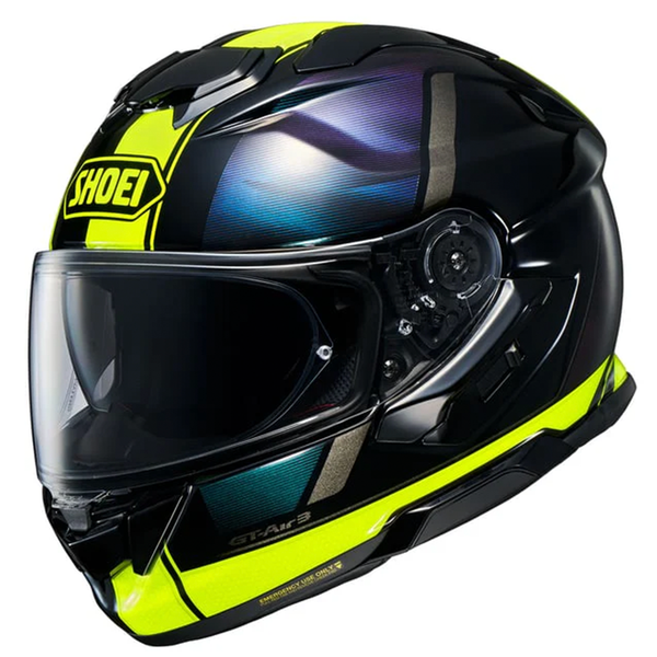 Shoei - GT Air 3 Scenario TC-3 Black/Yellow Helmet - AMA Warehouse
