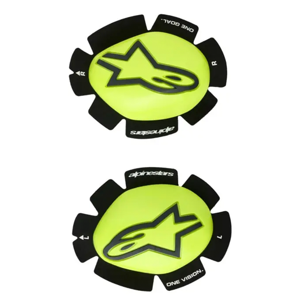 Alpinestars - GP Plus Fluro Yellow/Black Knee Slider - OSFA