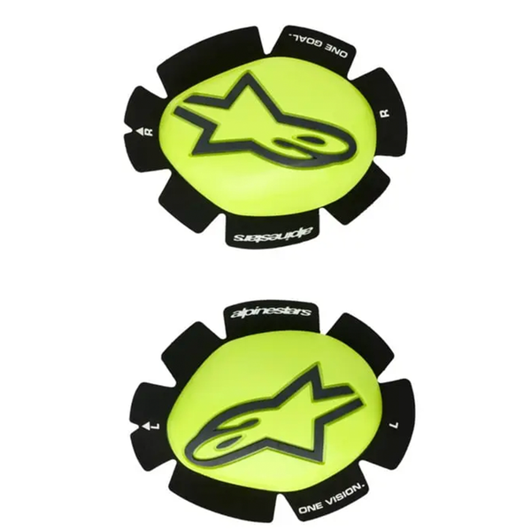 Alpinestars - GP Plus Fluro Yellow/Black Knee Slider - OSFA