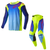 Alpinestars - 2024 Racer Hoen Yellow Blue Night Navy MX Combo