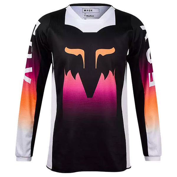 Fox - 2024 Kids Girls 180 Flora Black/Pink Jersey