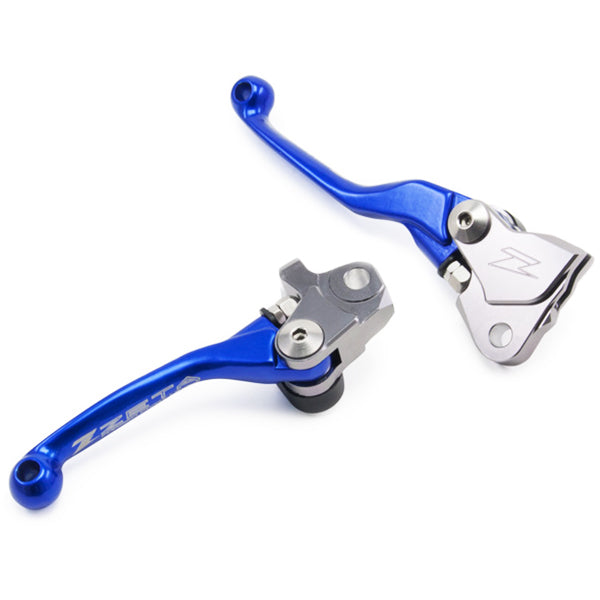 Zeta - Yamaha Blue Pivot Lever Set YZ250F/450F 09-25