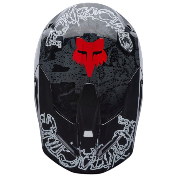 Fox - 2027 V1 Abyss Black Helmet
