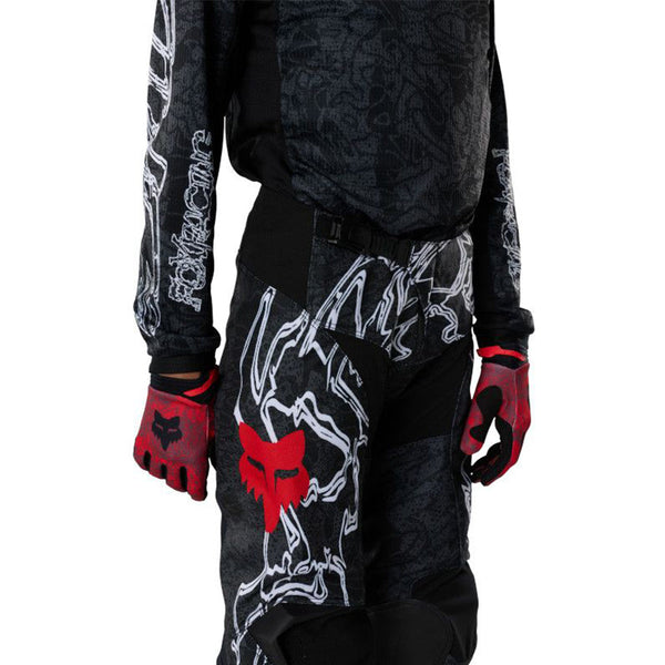 Fox - 2027 Youth 180 Abyss Black MX Combo