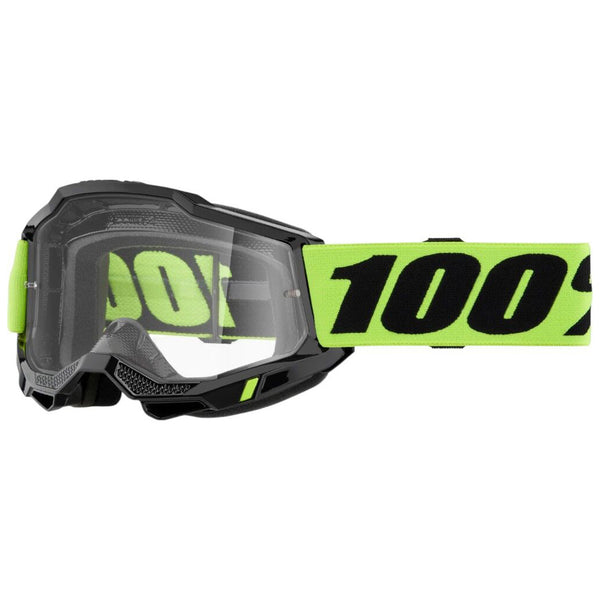 100% - Youth Accuri 2 Yellow/Black W/ Clear Lens Goggles