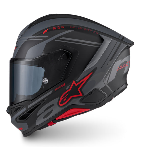 Alpinestars - SR7 Acore Black/Grey/Red Helmet