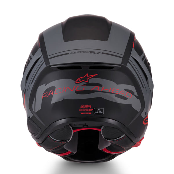 Alpinestars - SR7 Acore Black/Grey/Red Helmet