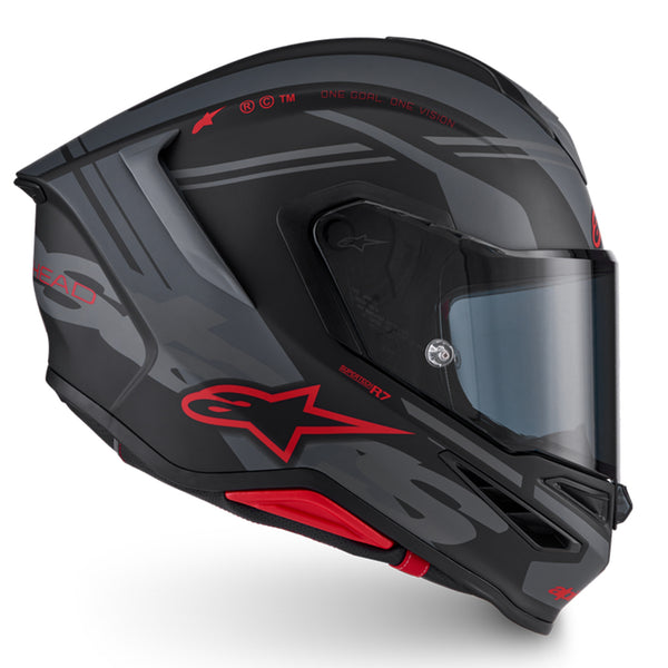 Alpinestars - SR7 Acore Black/Grey/Red Helmet