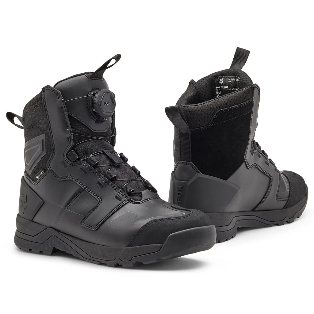 Fox - Defend Black Adventure Boots