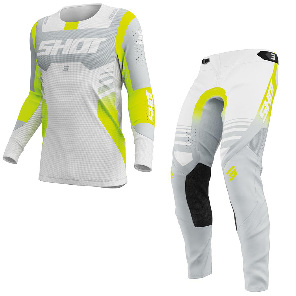 Shot - 2026 Aerolite Sprint Grey MX Combo