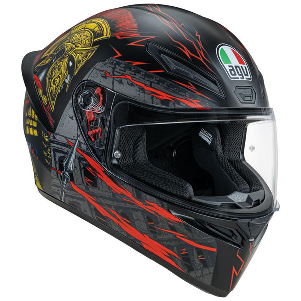 AGV - K1 S Gladiator Black/Gold/Red Limited Edition Helmet