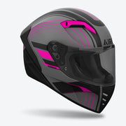 Airoh - Connor Achieve Black/Pink Helmet