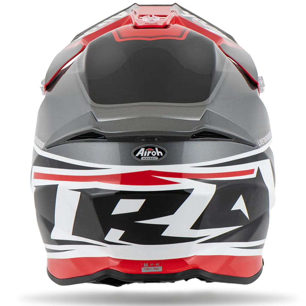 Airoh - Twist 2.0 Shaken Red/Grey Helmet