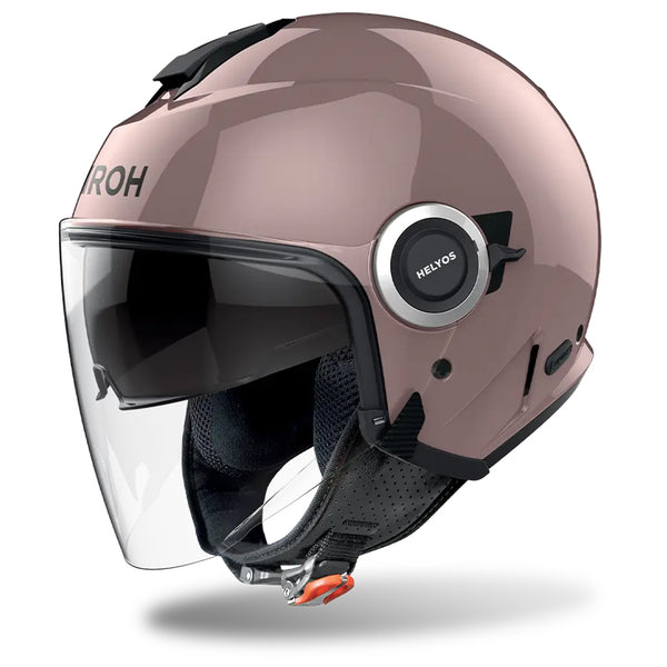 Airoh - Helios Metallic Rose Open Face Helmet