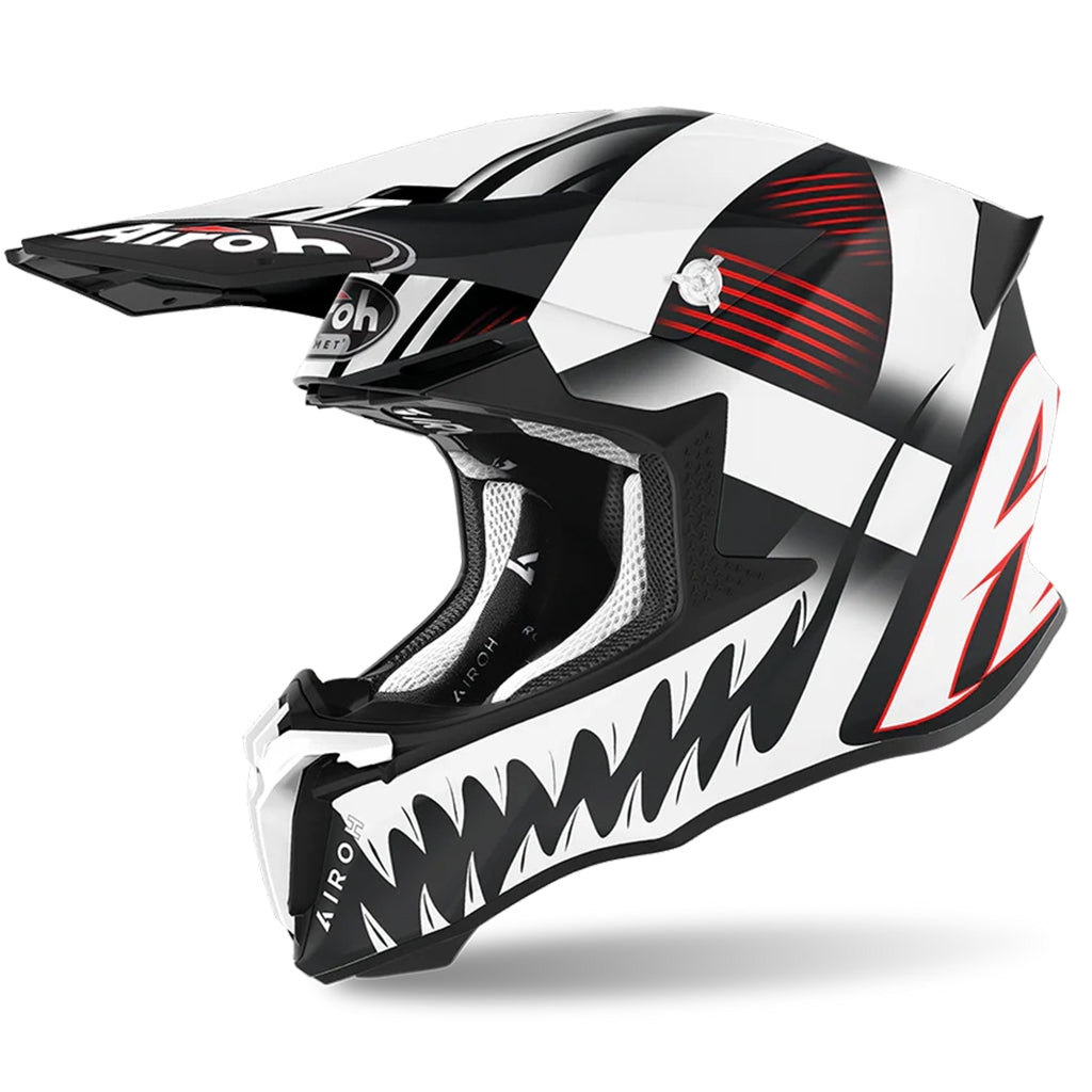 Airoh - Twist 2.0 Mask Matt Black/White Helmet