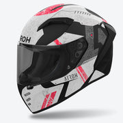 Airoh - Connor Omega Black/White/Red Helmet