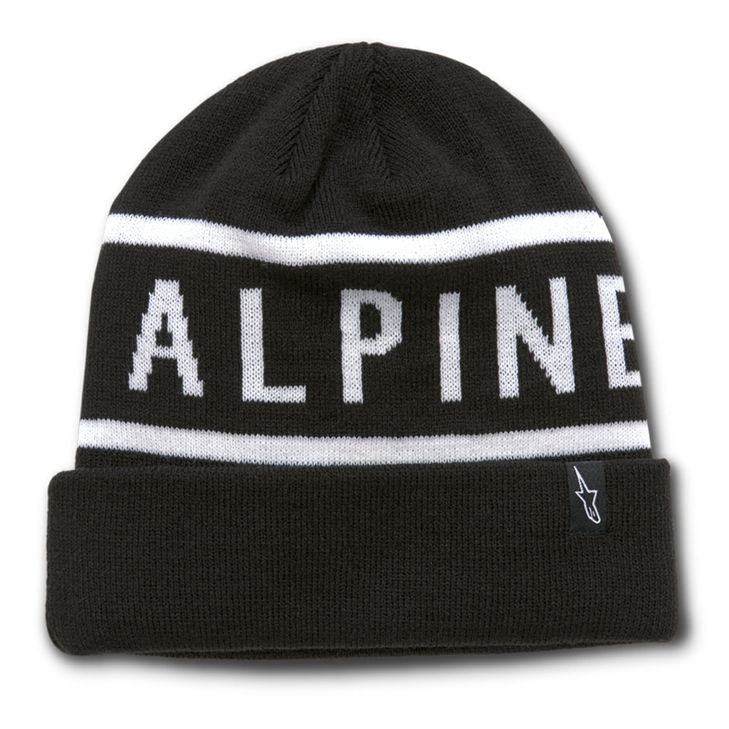 Alpinestars - Wordy Black/White Cuff Beanie