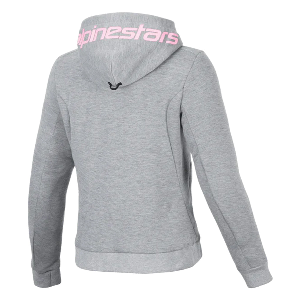 Alpinestars - Stella Chrome V2 Grey/Pink Sport Hoodie