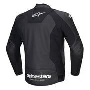 Alpinestars - Faster V3 Black/White Air Leather Jacket