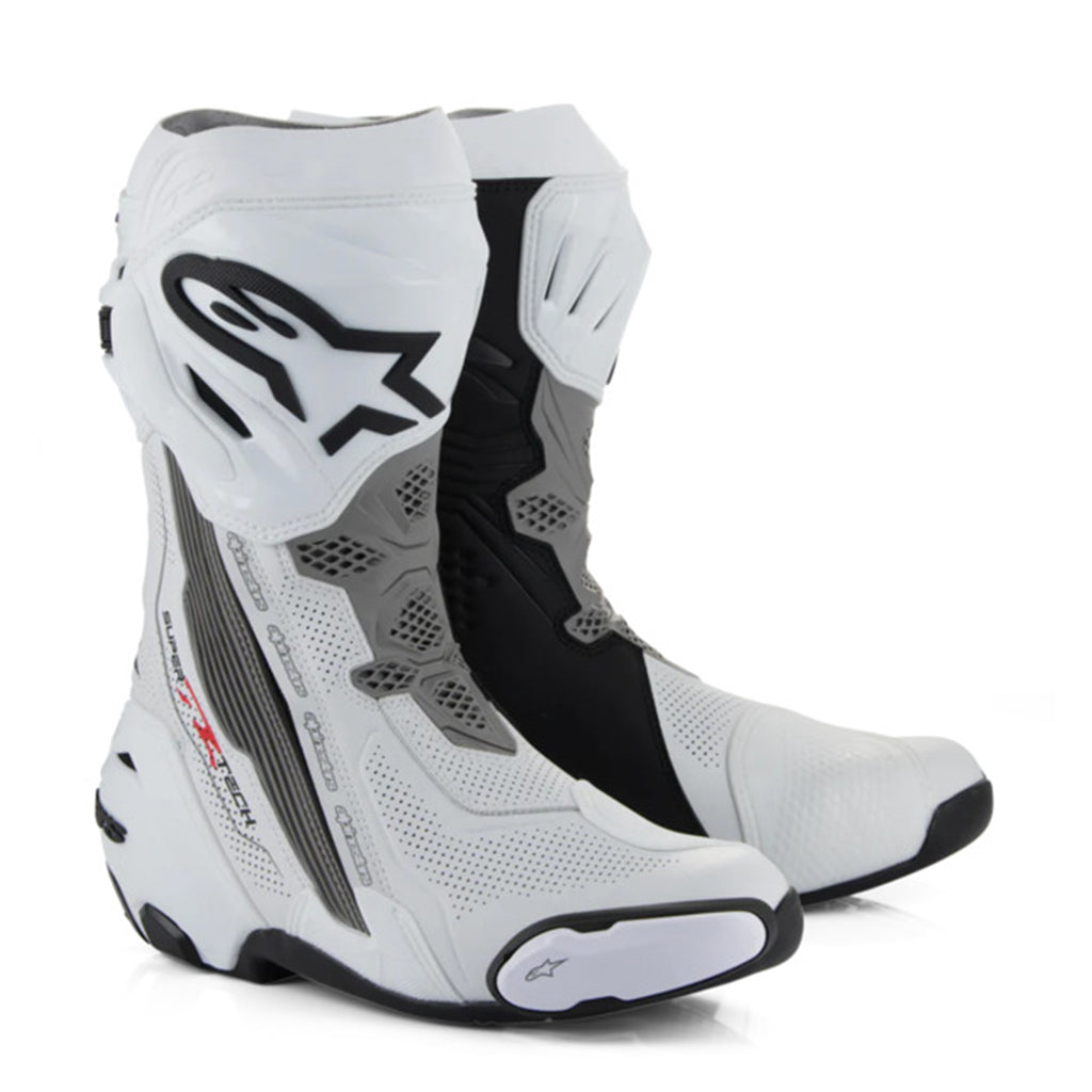 Alpinestars - Supertech R V2 Vented White/Gray/Black Boot