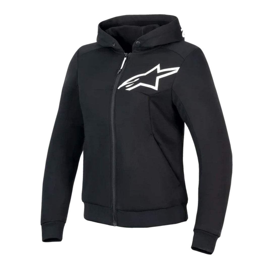 Alpinestars - Stella Chrome V2 Black/White Sport Hoodie