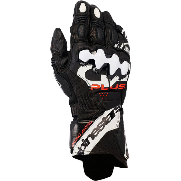 Alpinestars - GP Plus R V3 Black/White Leather Gloves