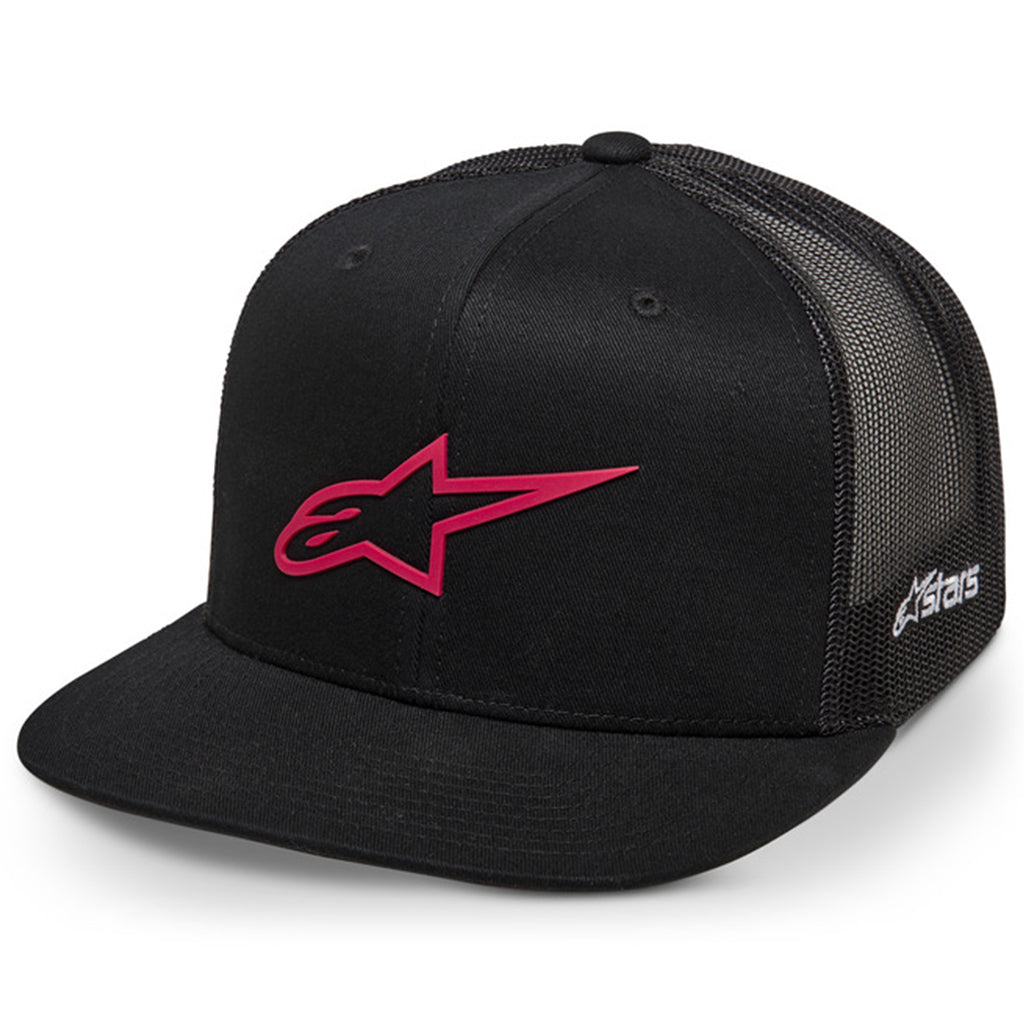 Alpinestars - 3D Ageless Black/Red Trucker Hat