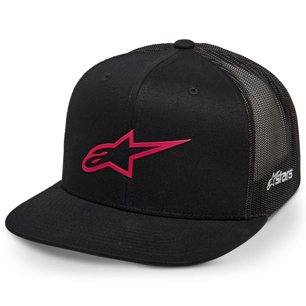 Alpinestars - 3D Ageless Black/Red Trucker Hat