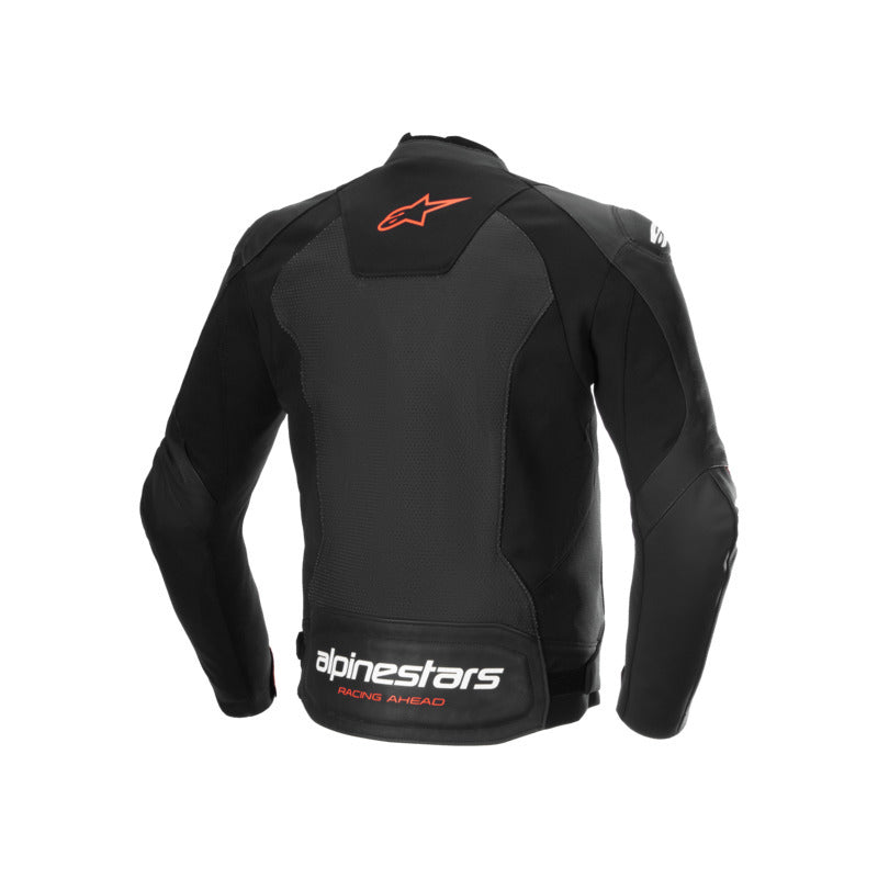 Alpinestars - Faster V3 Black/Red Air Leather Jacket