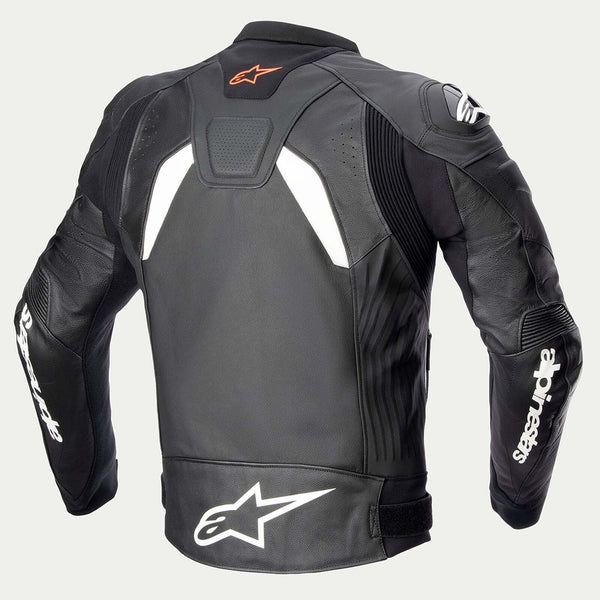 Alpinestars - GP Plus R V4 Black/White Airflow Leather Jacket - AMA ...