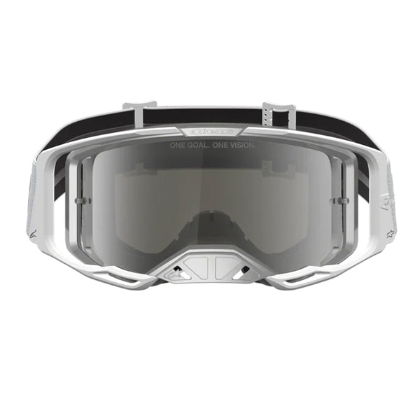 Alpinestars - Vision 8 Amber White/Silver Mirror Lens Goggle