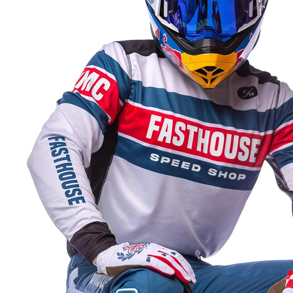 Fasthouse - Grindhouse Analogue Vintage White/Black Jersey