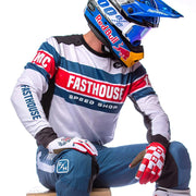 Fasthouse - Grindhouse Analogue Vintage White/Black Jersey