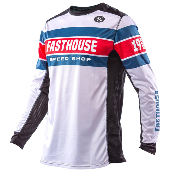 Fasthouse - Grindhouse Analogue Vintage White/Black Jersey