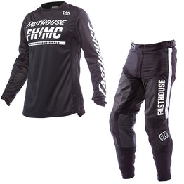 Fasthouse - Grindhouse Score Black/White MX Combo