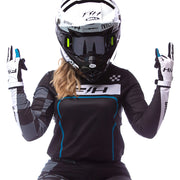 Fasthouse - Womens Grindhouse Pro Apex Black/Electric Blue MX Combo